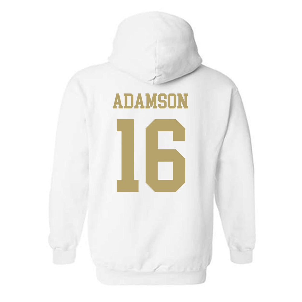 Georgia Tech - NCAA Football : Grady Adamson - Classic Shersey Hooded Sweatshirt-1