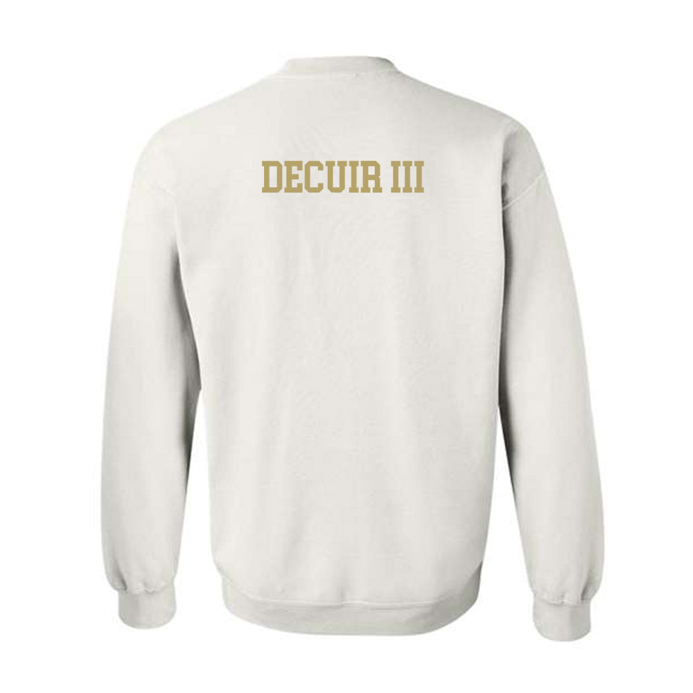 Georgia Tech - NCAA Men's Track & Field : Winston DeCuir III - Classic Shersey Crewneck Sweatshirt-1