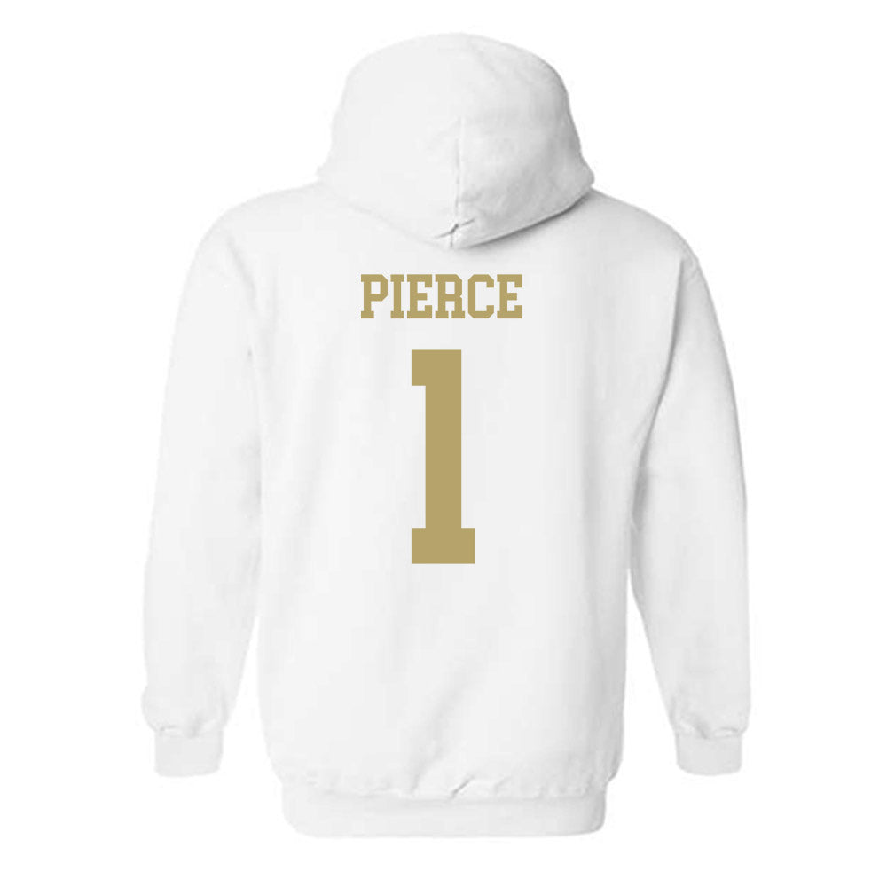 Georgia Tech - NCAA Women's Volleyball : Deandra Pierce - Classic Shersey Hooded Sweatshirt-1