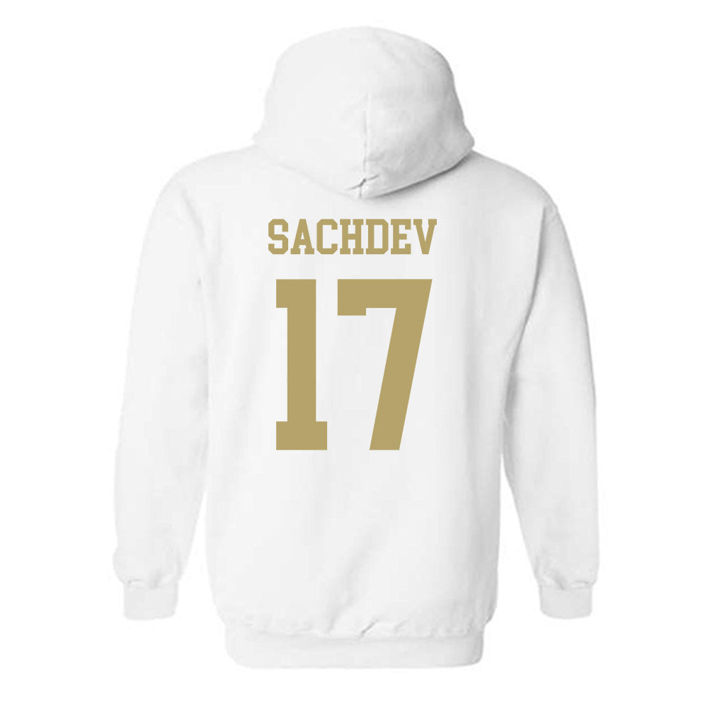 Georgia Tech - NCAA Men's Tennis : Rohan Sachdev - Classic Shersey Hooded Sweatshirt-1