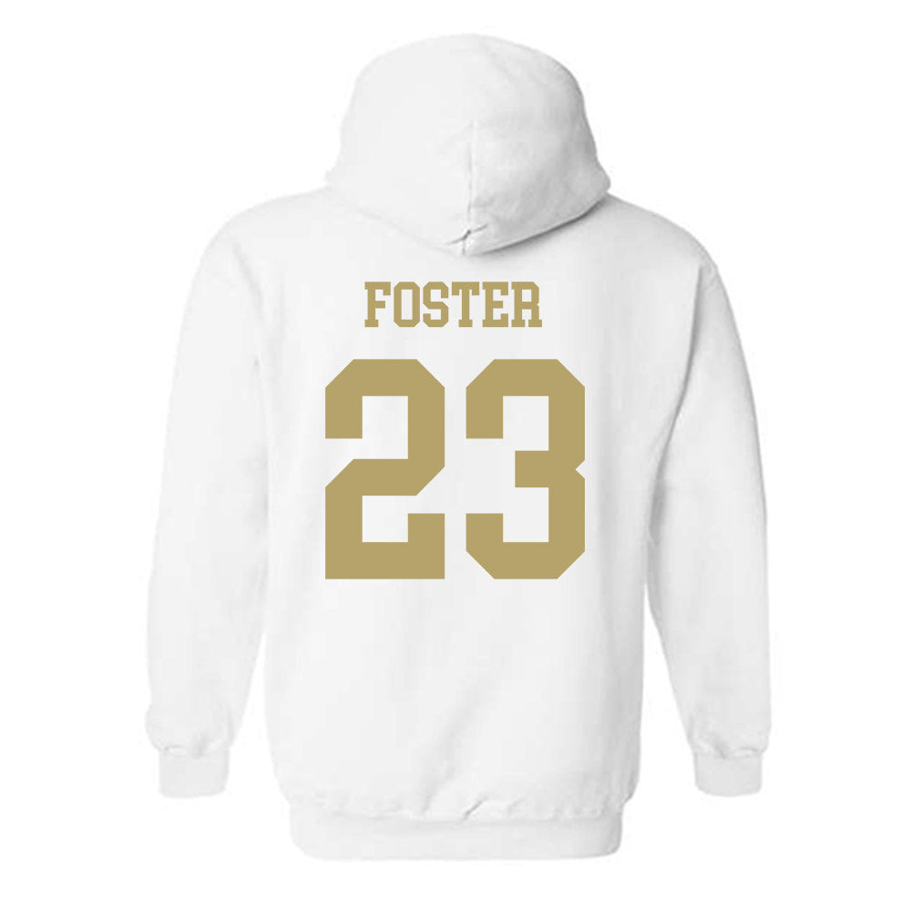 Georgia Tech - NCAA Women's Basketball : La'Nya Foster - Classic Shersey Hooded Sweatshirt-1