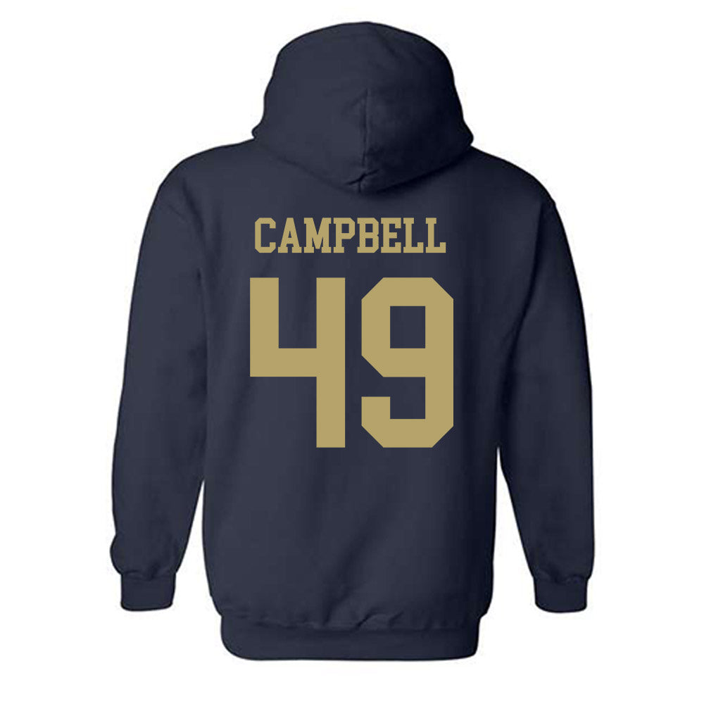 Georgia Tech - NCAA Baseball : Kayden Campbell - Classic Shersey Hooded Sweatshirt-1