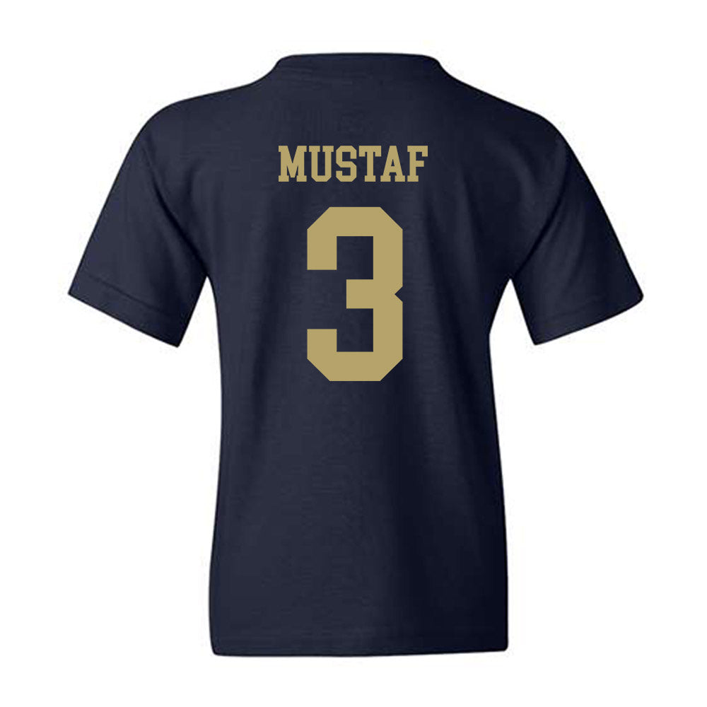 Georgia Tech - NCAA Men's Basketball : Jaeden Mustaf - Classic Shersey Youth T-Shirt-1
