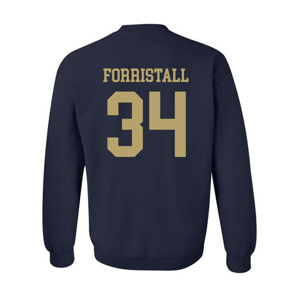 Georgia Tech - NCAA Football : Myles Forristall - Classic Shersey Crewneck Sweatshirt-1