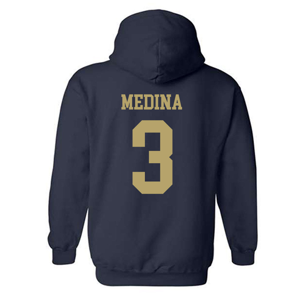 Georgia Tech - NCAA Softball : Holly Medina - Classic Shersey Hooded Sweatshirt-1