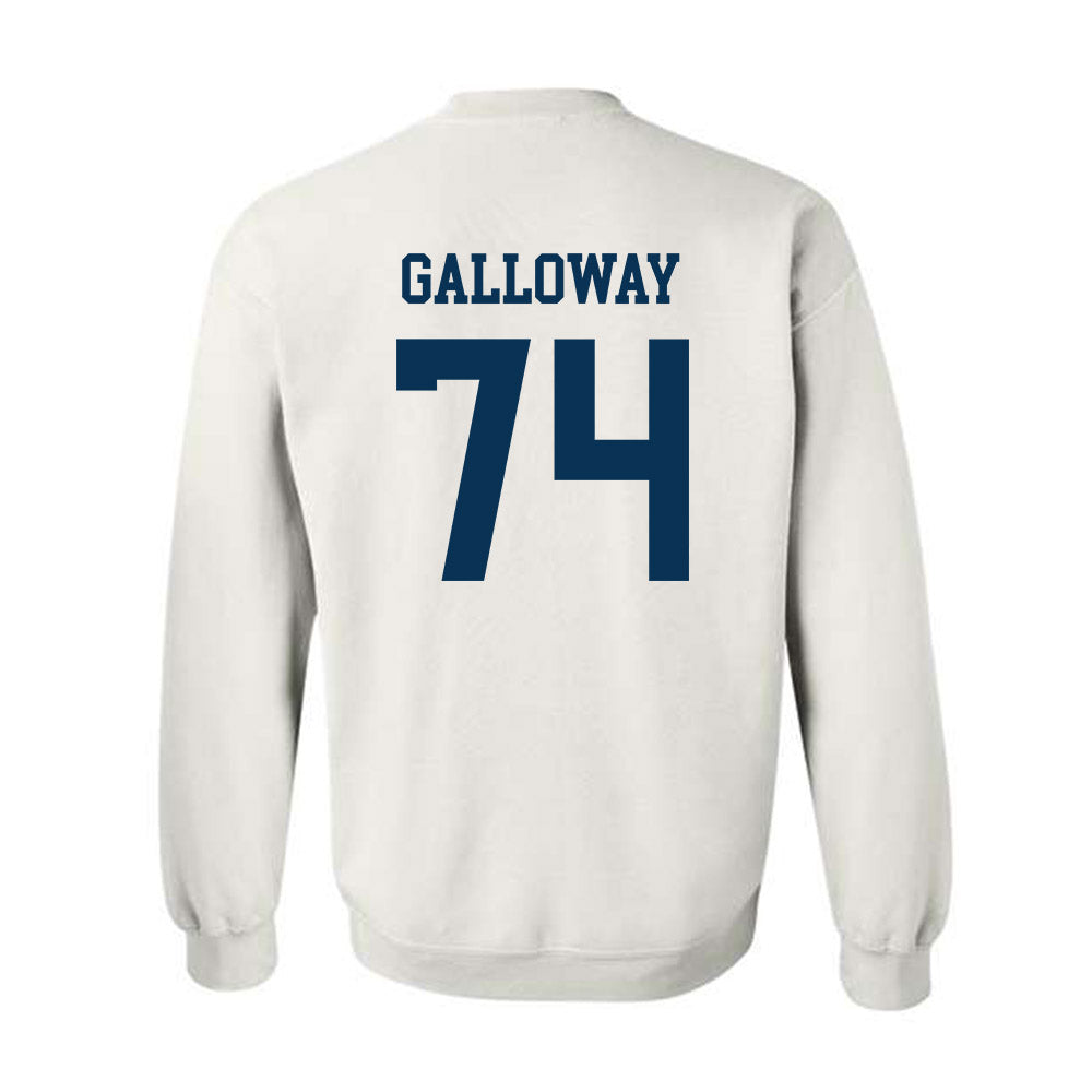Georgia Tech - NCAA Football : Benjamin Galloway - Classic Shersey Crewneck Sweatshirt-1