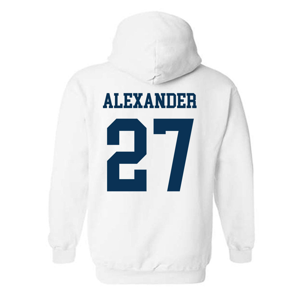 Georgia Tech - NCAA Football : Chad Alexander - Classic Shersey Hooded Sweatshirt-1
