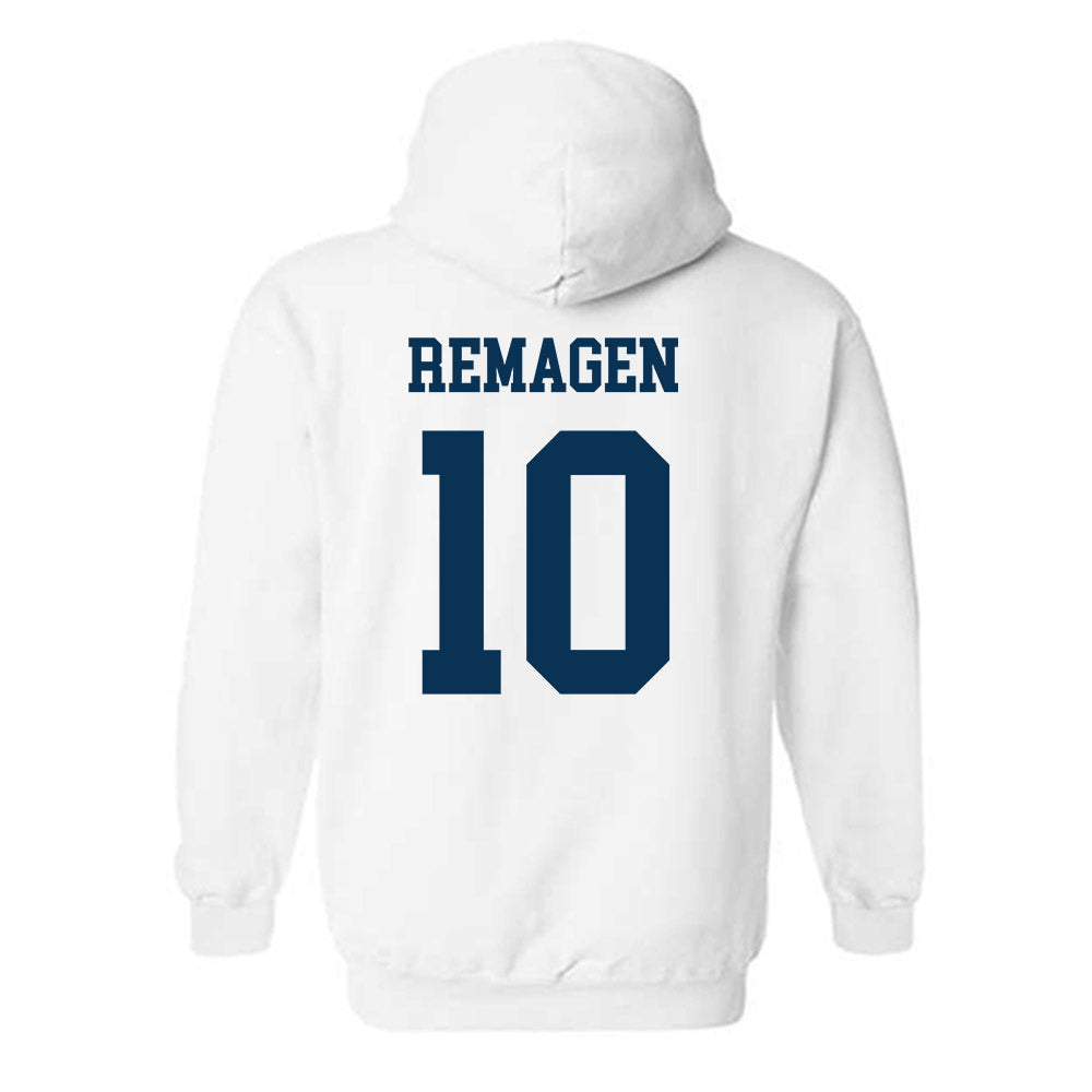Georgia Tech - NCAA Men's Basketball : Davi Remagen - Classic Shersey Hooded Sweatshirt-1