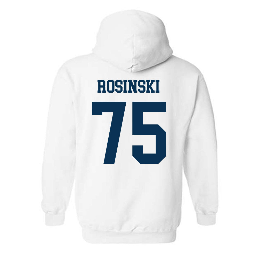 Georgia Tech - NCAA Football : Andrew Rosinski - Classic Shersey Hooded Sweatshirt-1