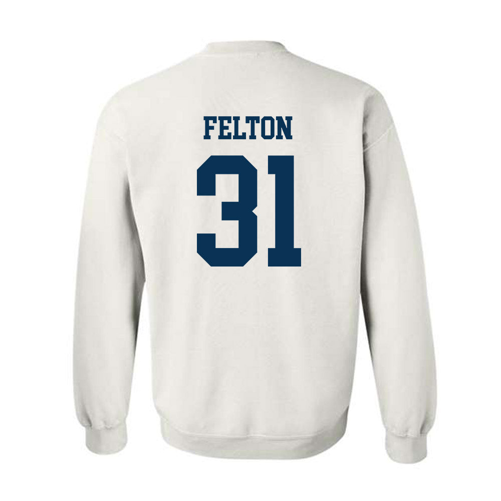 Georgia Tech - NCAA Football : Fenix Felton - Classic Shersey Crewneck Sweatshirt-1