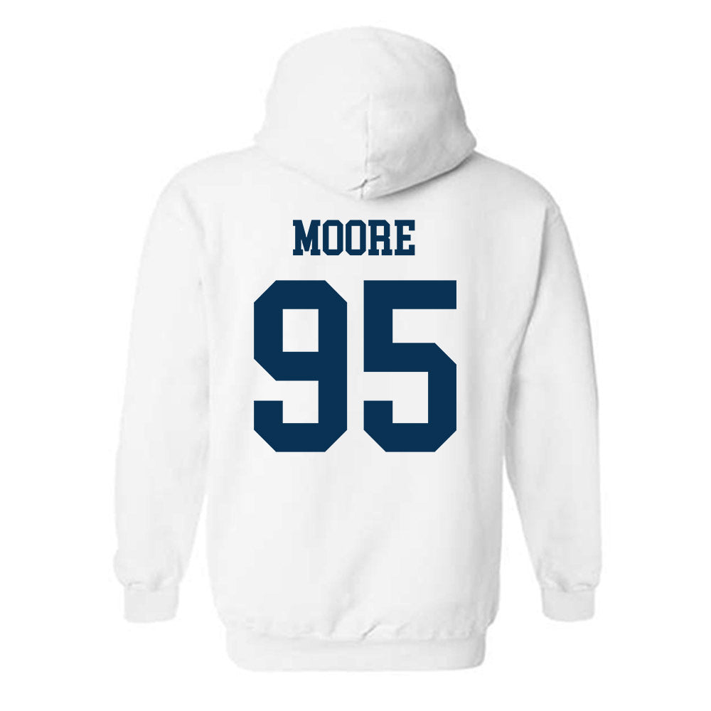 Georgia Tech - NCAA Football : Jason Moore - Classic Shersey Hooded Sweatshirt-1
