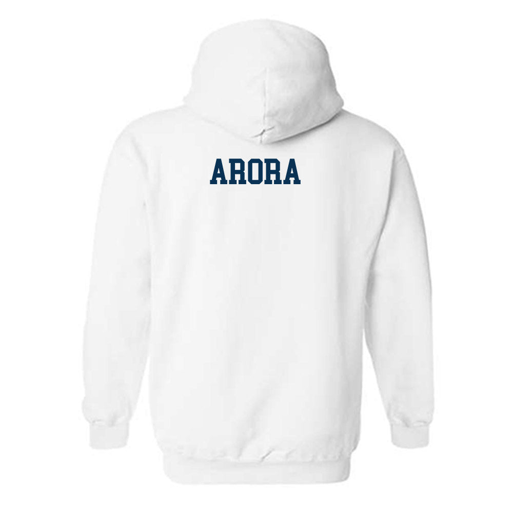 Georgia Tech - NCAA Men's Tennis : Krish Arora - Classic Shersey Hooded Sweatshirt-1