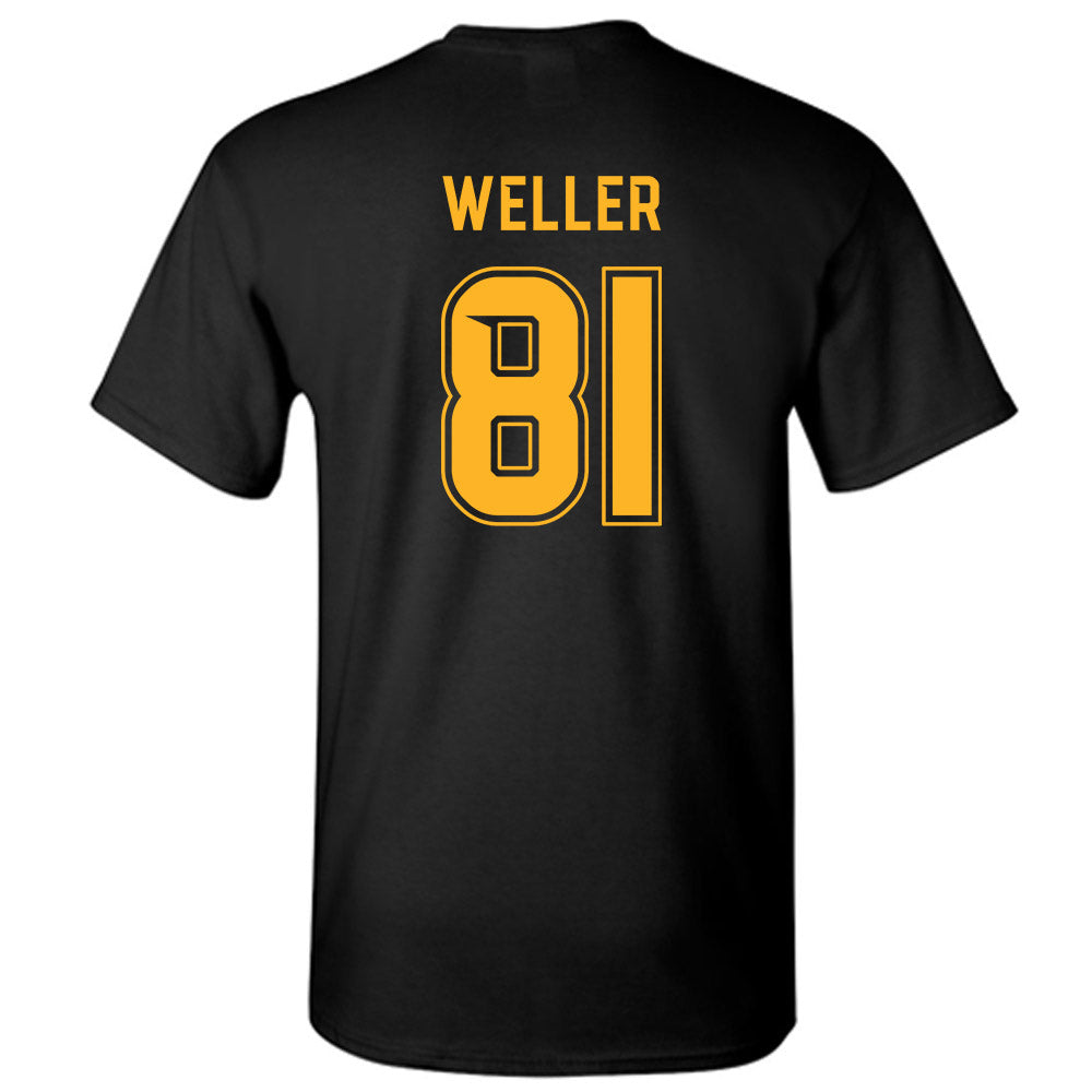 Baylor - NCAA Football : Seth Weller - Blackout Shersey T-Shirt-1