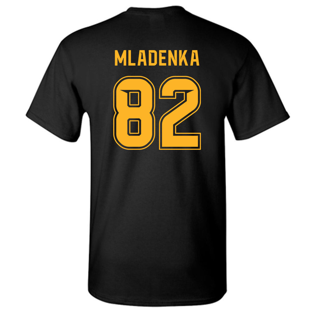 Baylor - NCAA Football : Cody Mladenka - Blackout Shersey T-Shirt-1