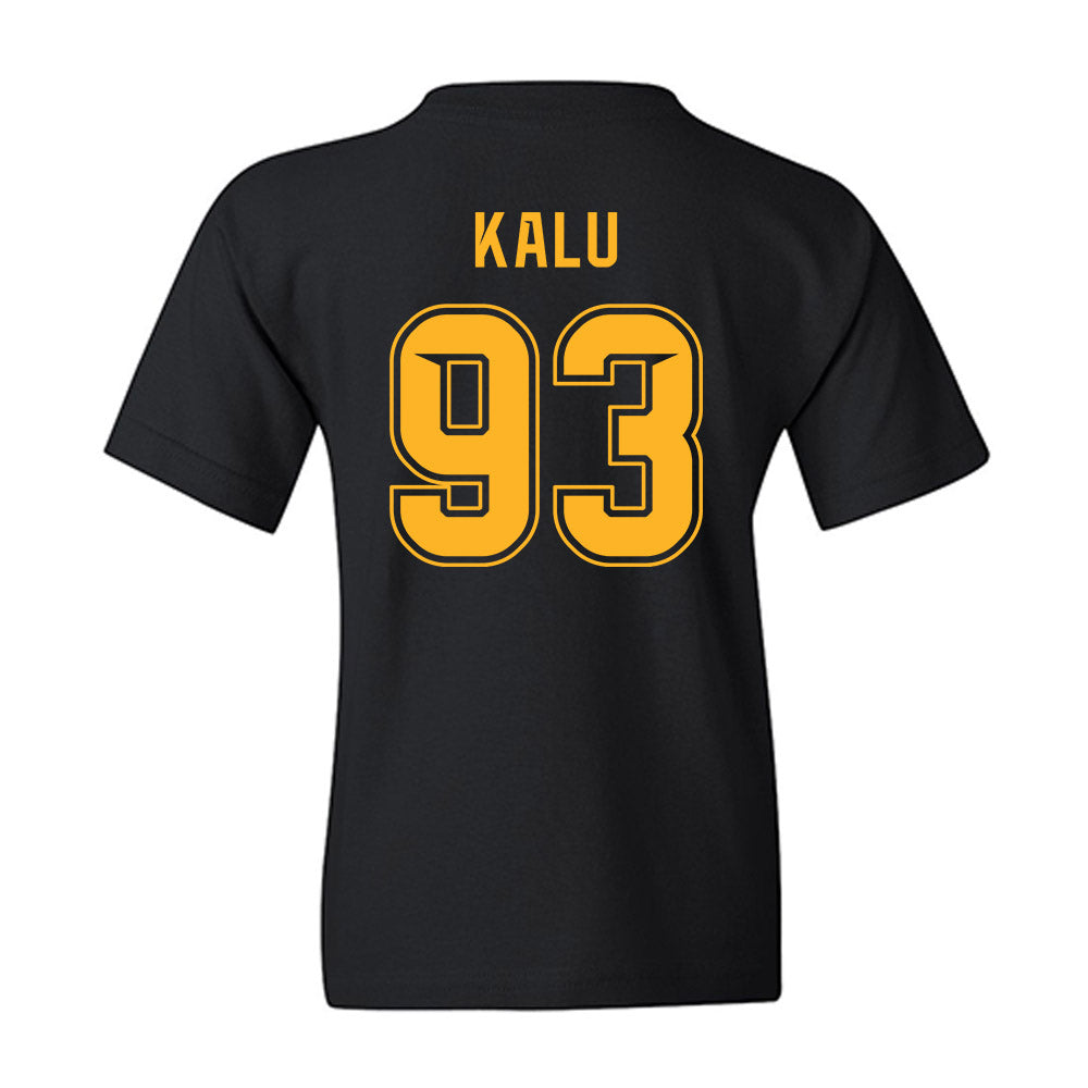 Baylor - NCAA Football : DK Kalu - Blackout Shersey Youth T-Shirt-1