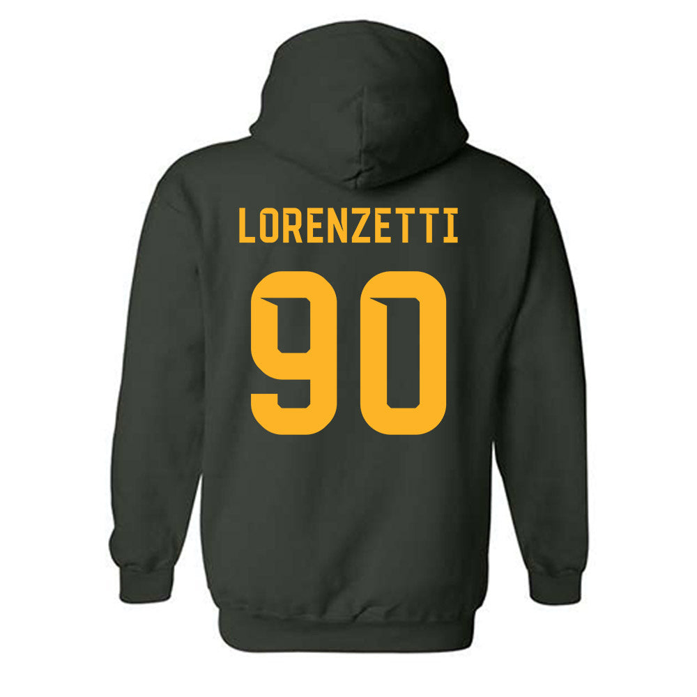 Baylor - NCAA Football : Alessandro Lorenzetti - Family Weekend Shersey Hooded Sweatshirt-1