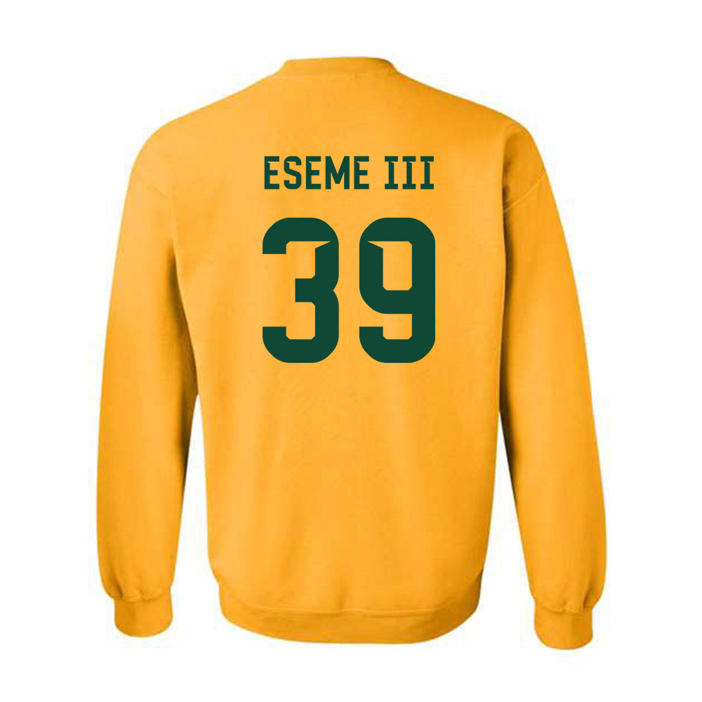 Baylor - NCAA Football : Wilson Eseme III - Go Gold Shersey Crewneck Sweatshirt-1