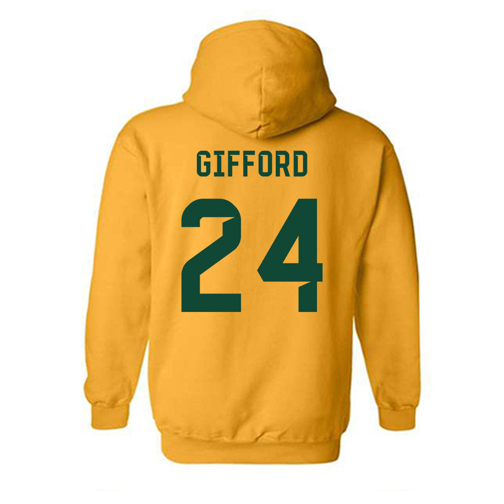 Baylor - NCAA Football : Micah Gifford - Go Gold Shersey Hooded Sweatshirt-1