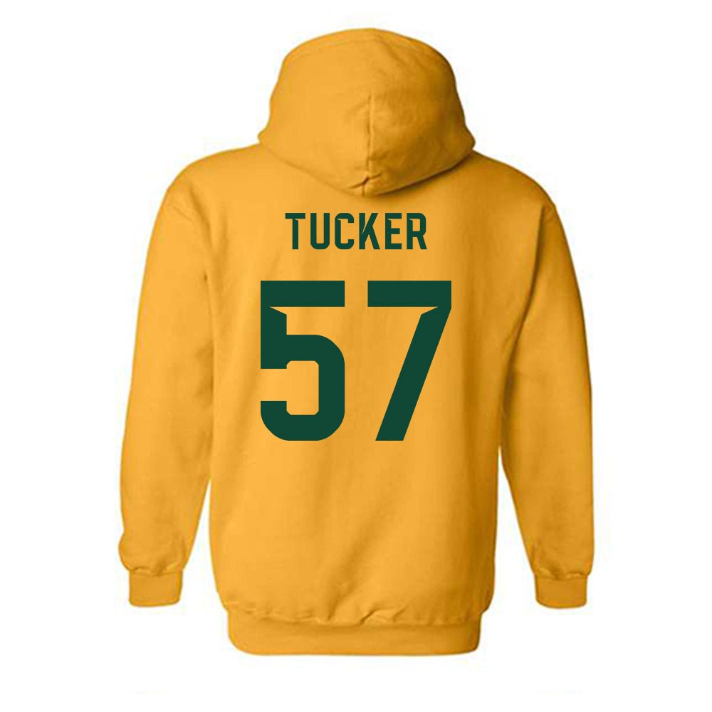 Baylor - NCAA Football : Wes Tucker - Go Gold Shersey Hooded Sweatshirt-1