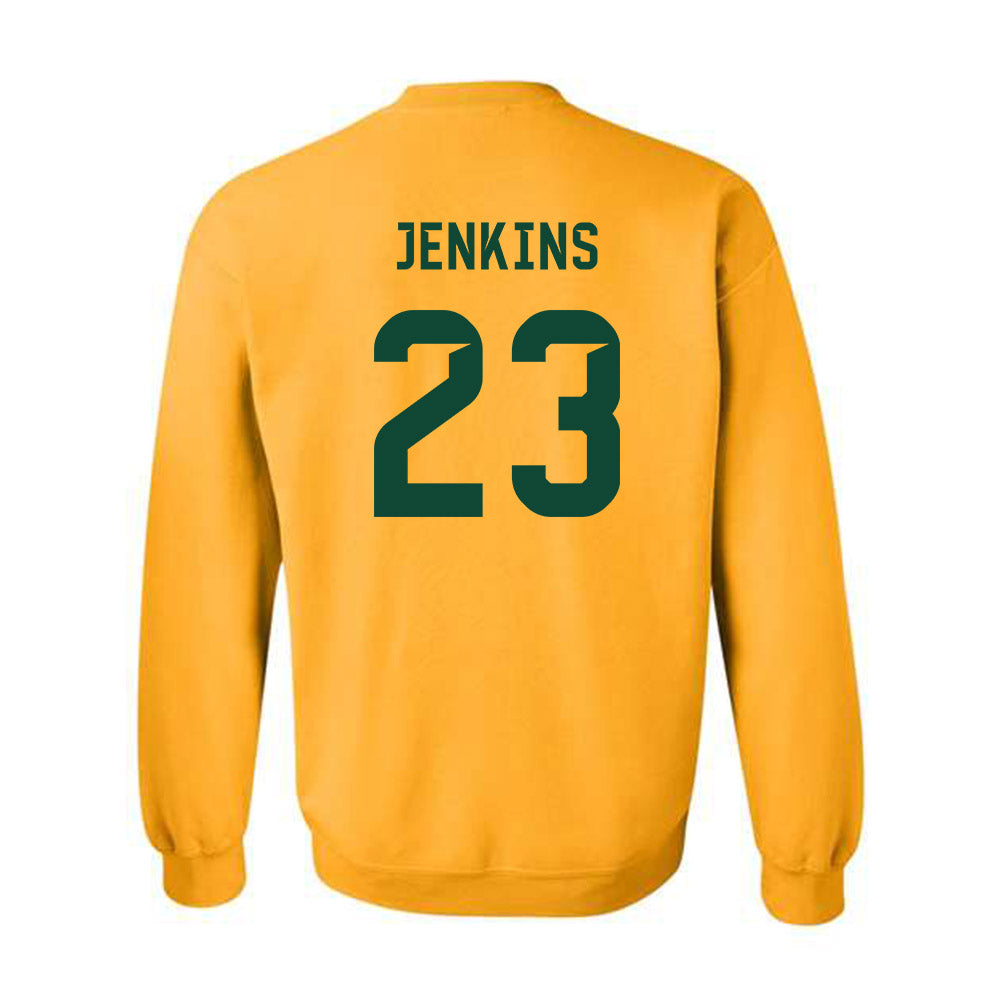 Baylor - NCAA Football : Cameren Jenkins - Go Gold Shersey Crewneck Sweatshirt-1