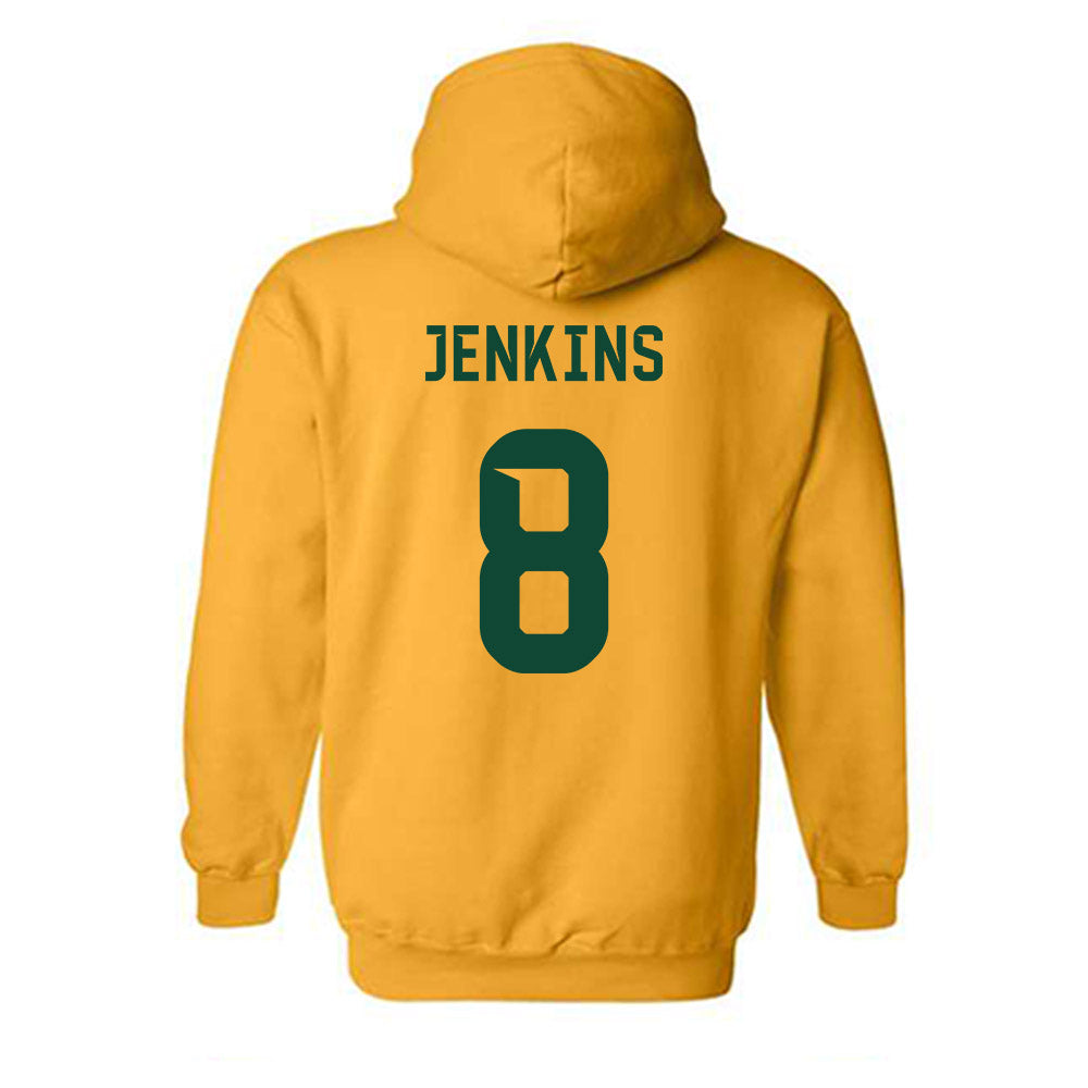 Baylor - NCAA Football : Caden Jenkins - Go Gold Shersey Hooded Sweatshirt-1