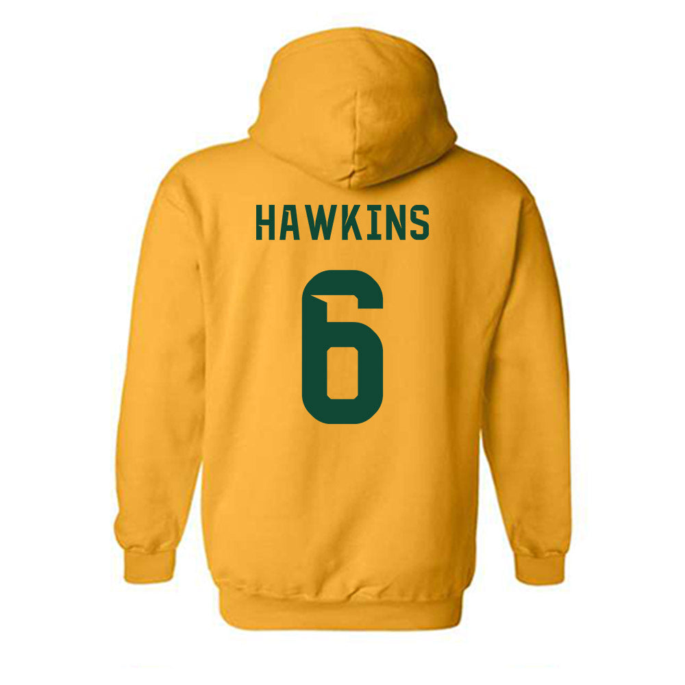 Baylor - NCAA Football : Ashtyn Hawkins - Go Gold Shersey Hooded Sweatshirt-1