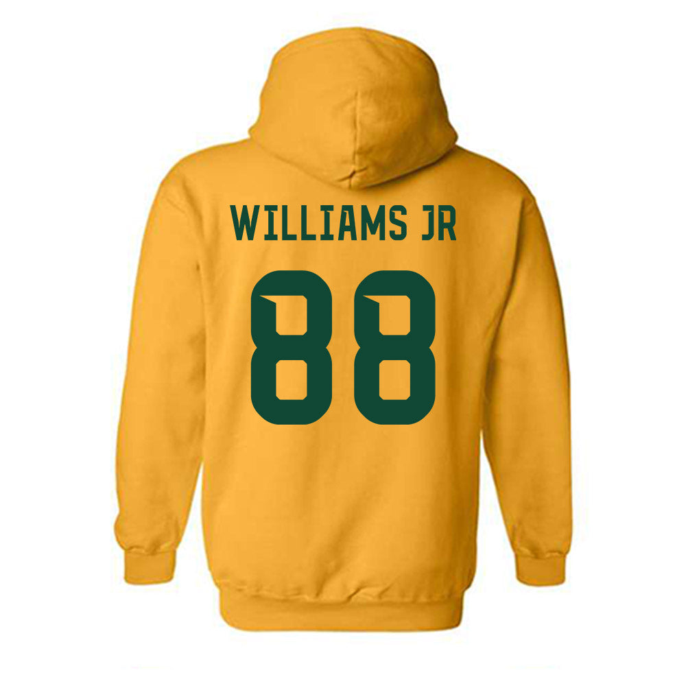 Baylor - NCAA Football : Taz Williams Jr - Go Gold Shersey Hooded Sweatshirt-1