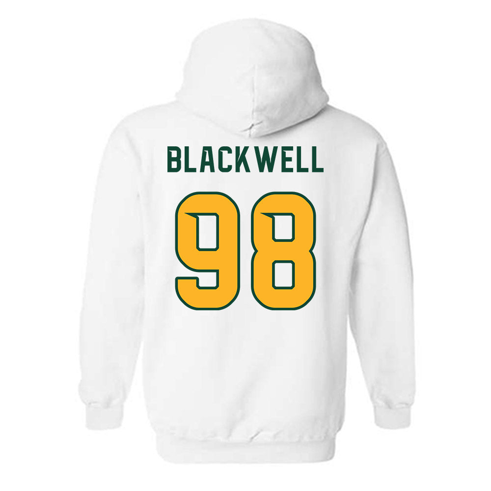 Baylor - NCAA Football : Jackson Blackwell - Homecoming Shersey Hooded Sweatshirt-1