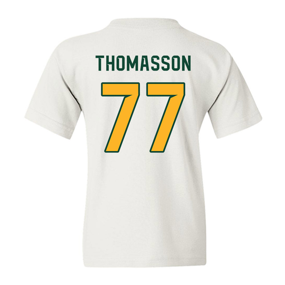 Baylor - NCAA Football : Colton Thomasson - Homecoming Shersey Youth T-Shirt-1