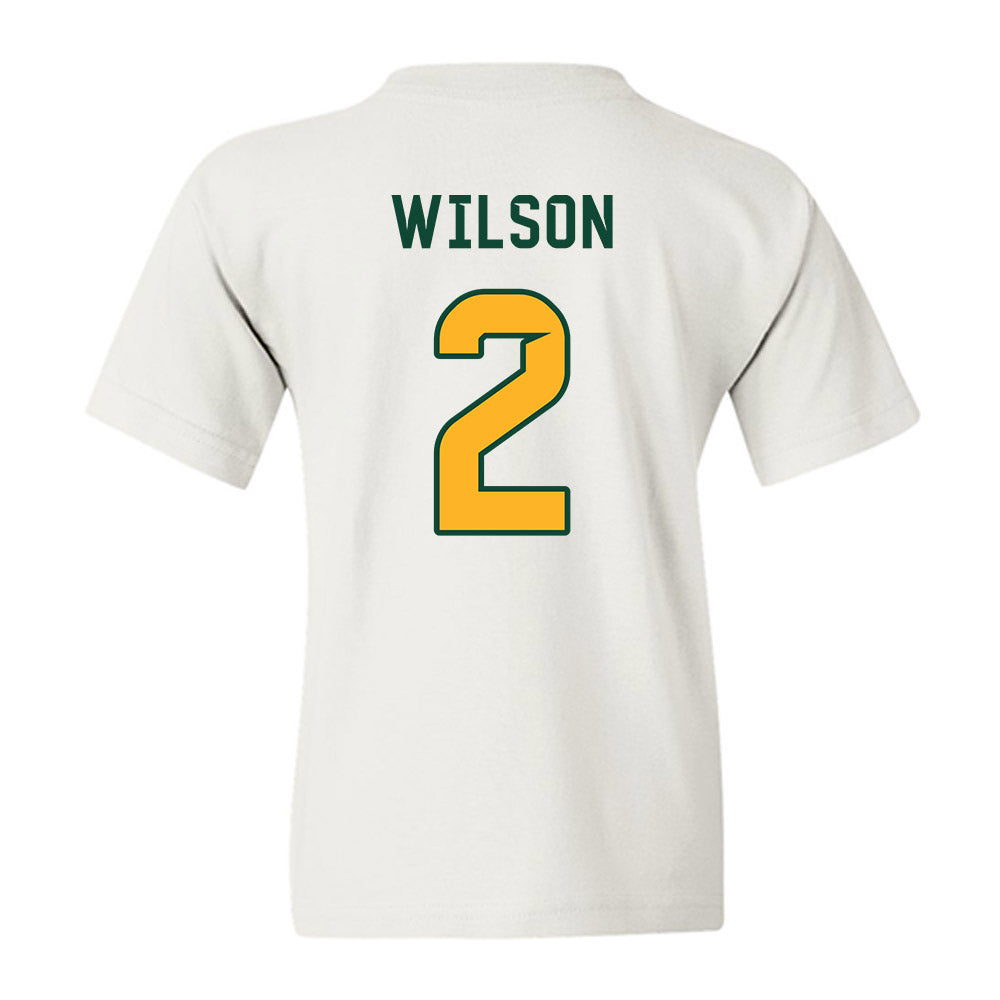 Baylor - NCAA Football : Kole Wilson - Homecoming Shersey Youth T-Shirt-1