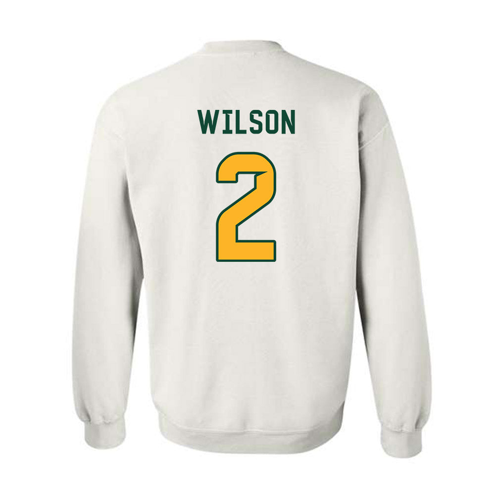 Baylor - NCAA Football : Kole Wilson - Homecoming Shersey Crewneck Sweatshirt-1