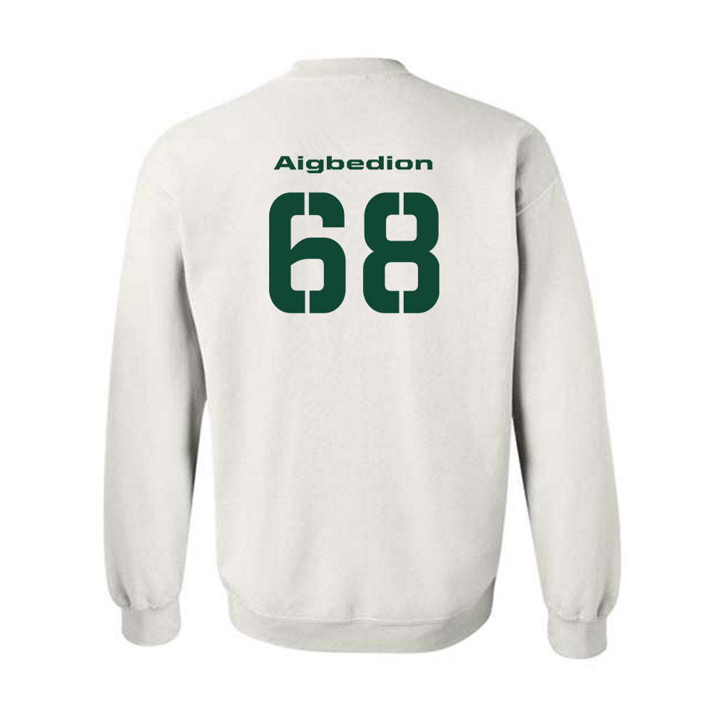 Baylor - NCAA Football : Omarrian Aigbedion - Salute to Service Shersey Crewneck Sweatshirt-1