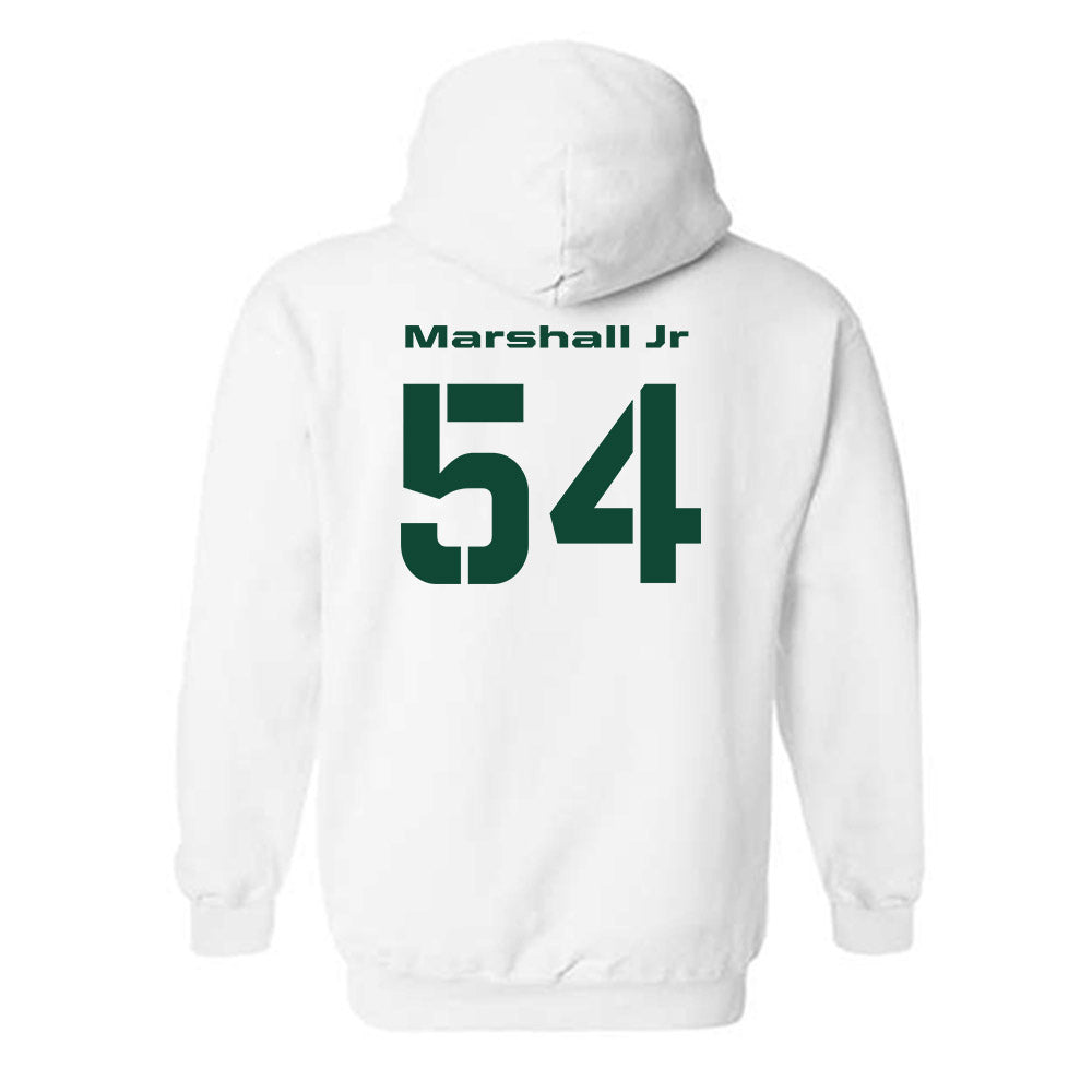 Baylor - NCAA Football : David Marshall Jr - Salute to Service Shersey Hooded Sweatshirt-1