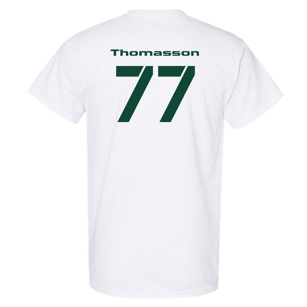 Baylor - NCAA Football : Colton Thomasson - Salute to Service Shersey T-Shirt-1