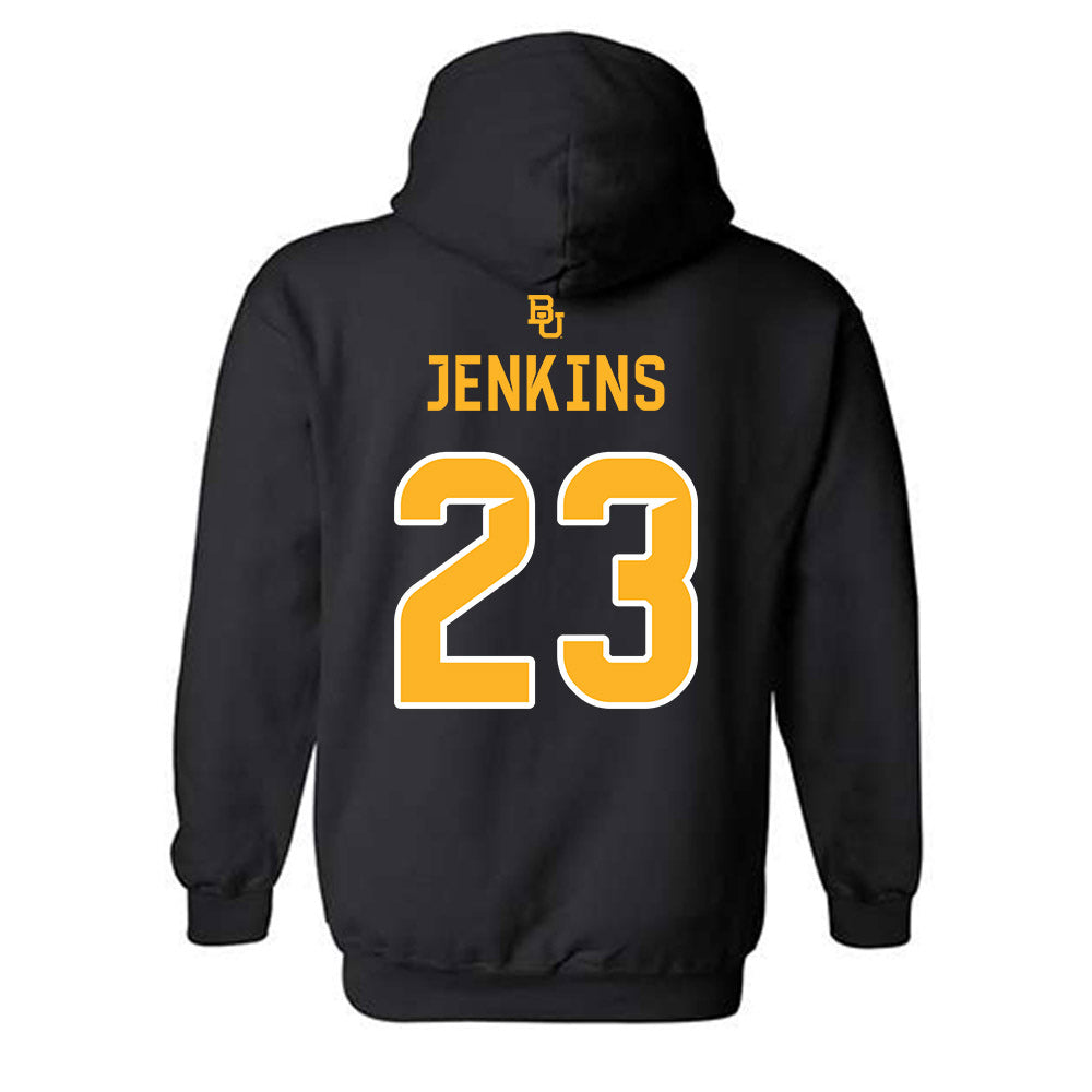 Baylor - NCAA Football : Cameren Jenkins - 254 Day Shersey Hooded Sweatshirt-1