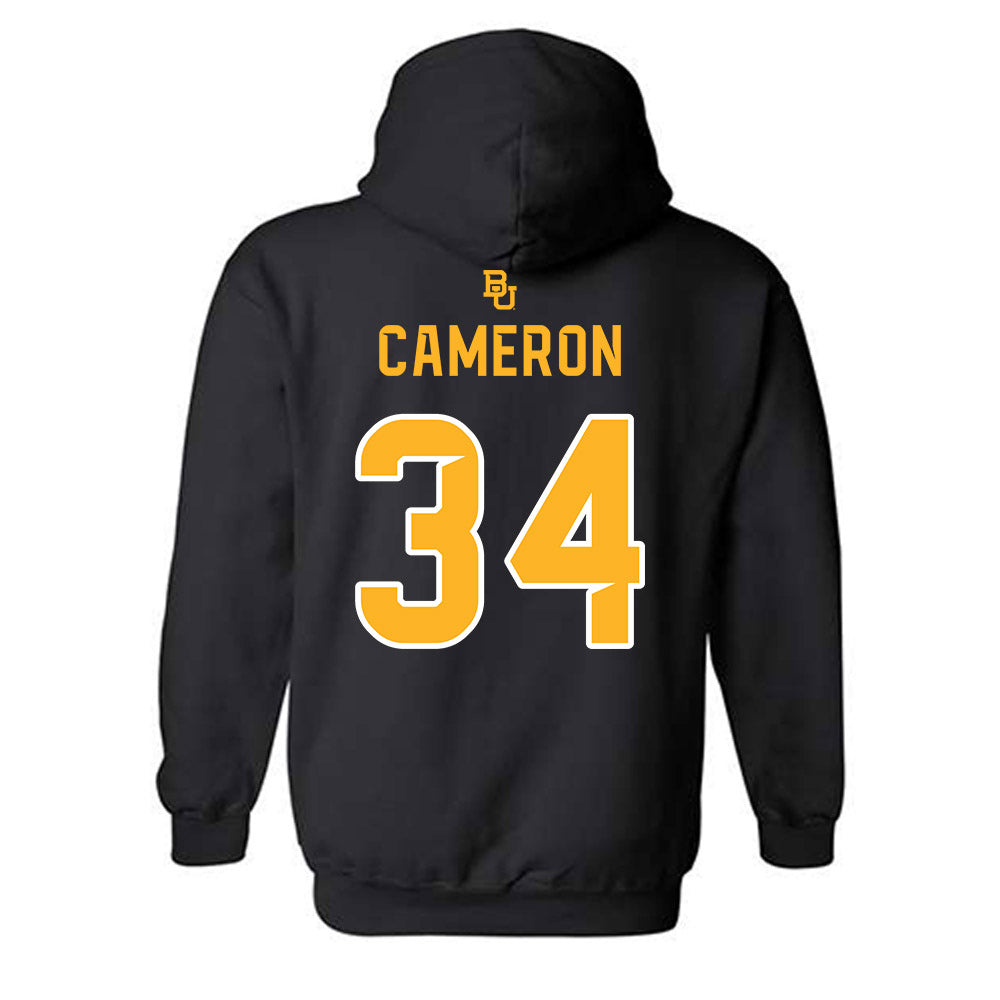 Baylor - NCAA Football : Josh Cameron - 254 Day Shersey Hooded Sweatshirt-1