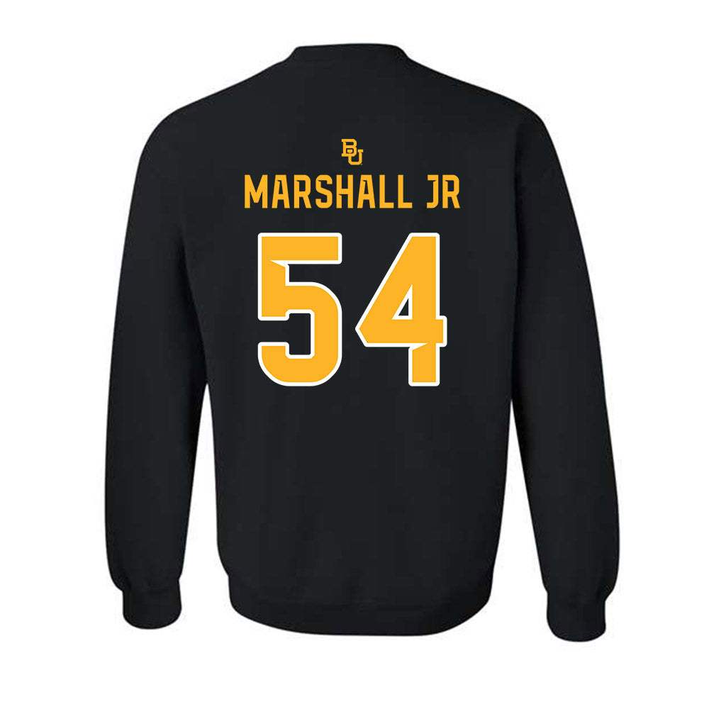 Baylor - NCAA Football : David Marshall Jr - 254 Day Shersey Crewneck Sweatshirt-1