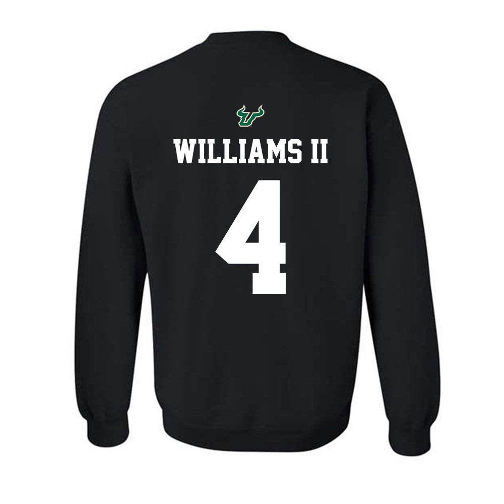 USF - NCAA Football : Michael Williams II - Back in Black Shersey Crewneck Sweatshirt-1