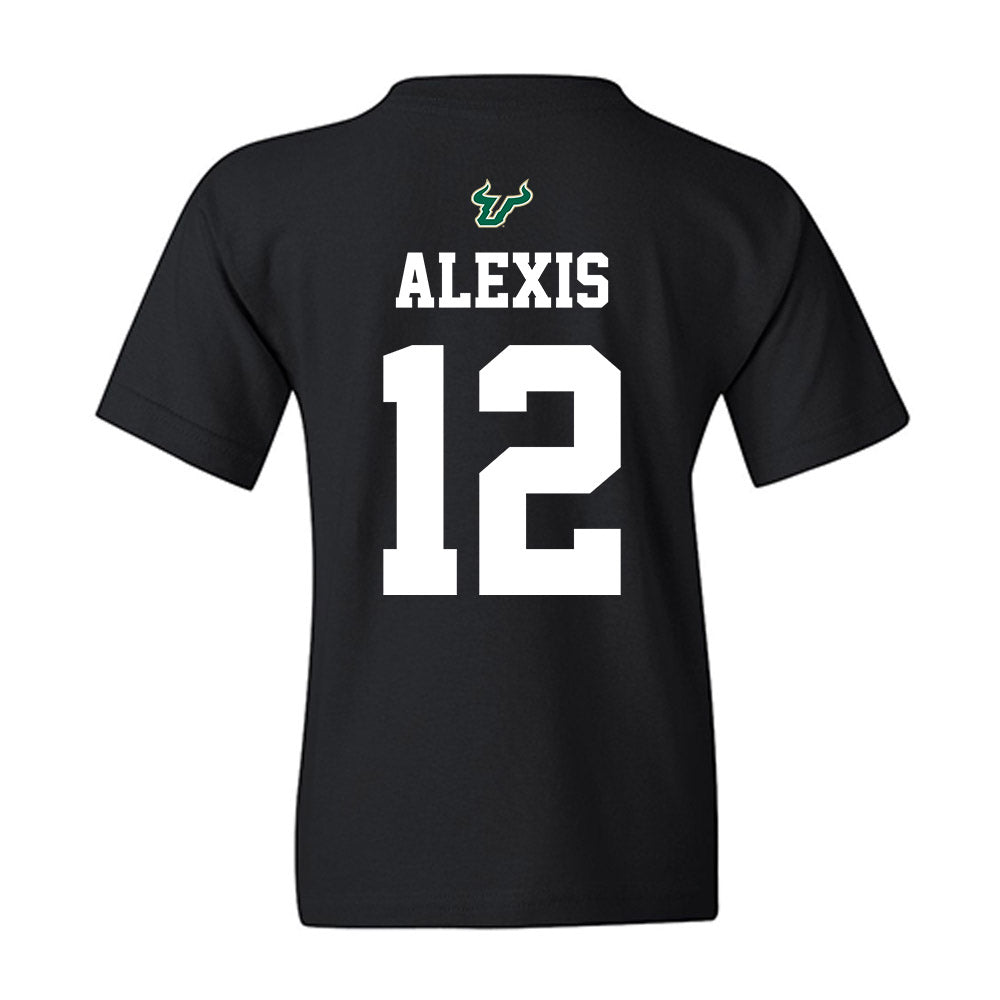 USF - NCAA Football : Jaden Alexis - Back in Black Shersey Youth T-Shirt-1
