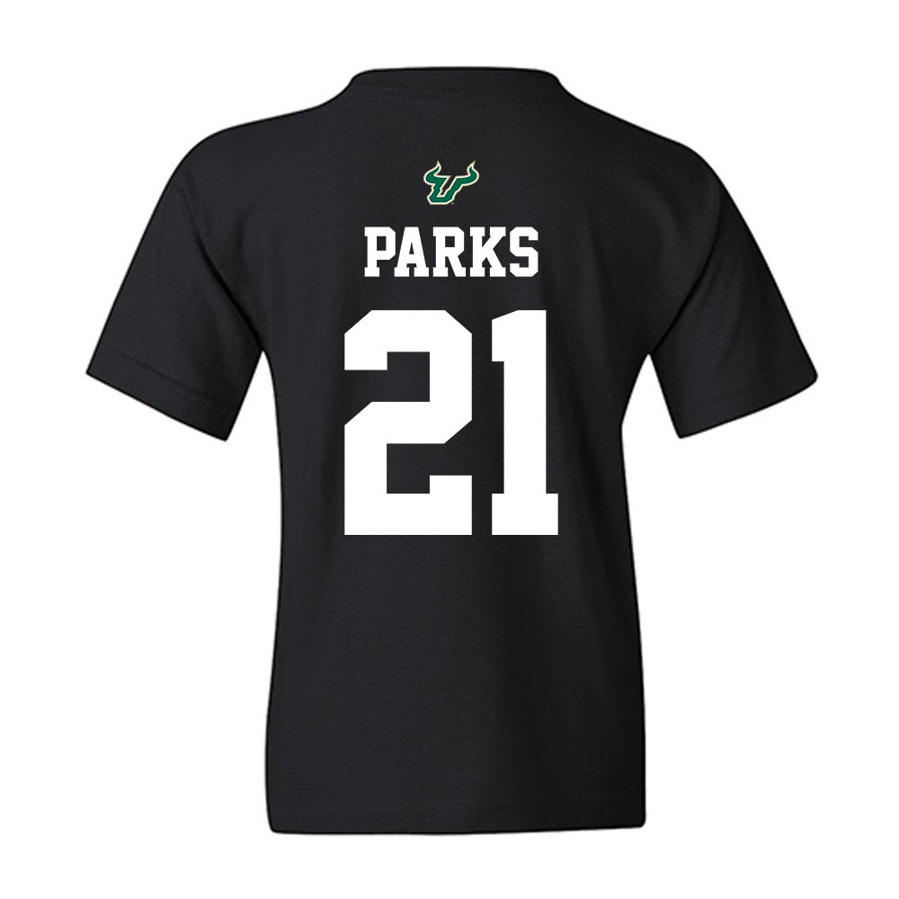 USF - NCAA Football : Arkese Parks - Back in Black Shersey Youth T-Shirt-1