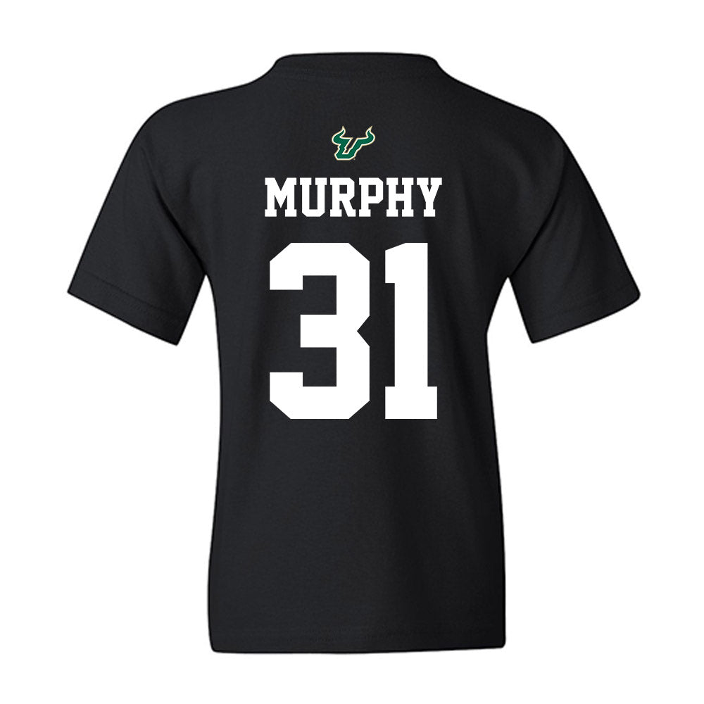 USF - NCAA Football : Jair Murphy - Back in Black Shersey Youth T-Shirt-1