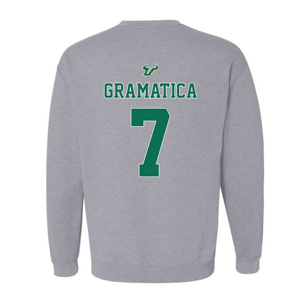 USF - NCAA Football : Nico Gramatica - Bay Day Shersey Crewneck Sweatshirt-1