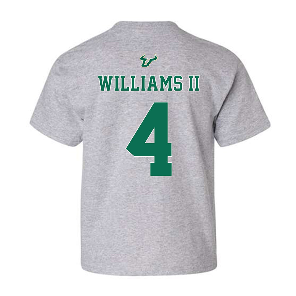 USF - NCAA Football : Michael Williams II - Bay Day Shersey Youth T-Shirt-1