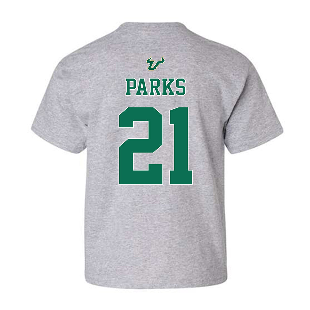 USF - NCAA Football : Arkese Parks - Bay Day Shersey Youth T-Shirt-1