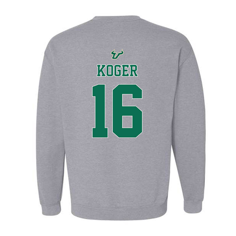 USF - NCAA Football : Jeremiah Koger - Bay Day Shersey Crewneck Sweatshirt-1