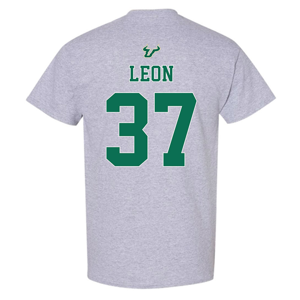 USF - NCAA Football : Chase Leon - Bay Day Shersey T-Shirt-1