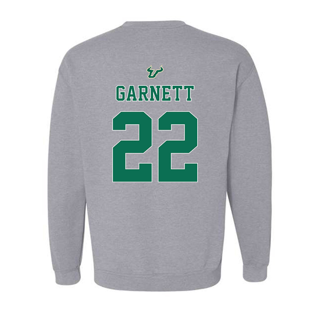 USF - NCAA Football : Chase Garnett - Bay Day Shersey Crewneck Sweatshirt-1