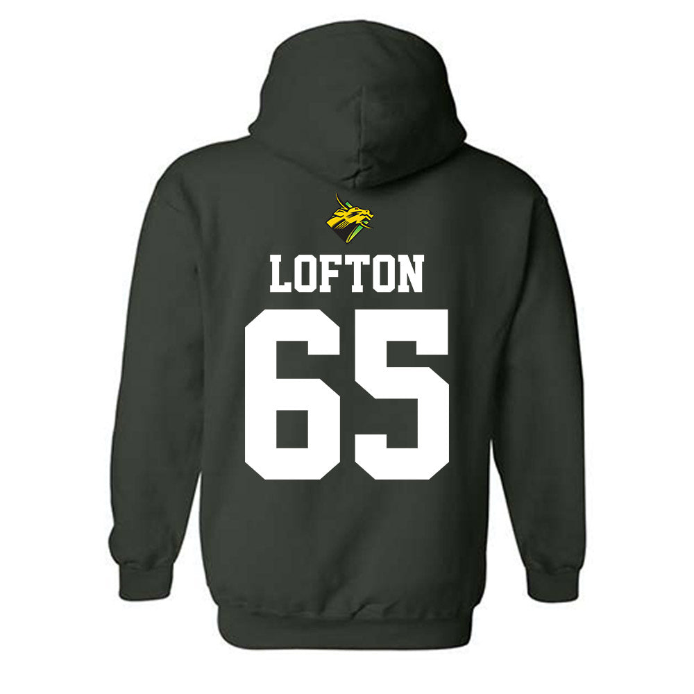 USF - NCAA Football : Michael Lofton - Flashback Friday Shersey Hooded Sweatshirt-1