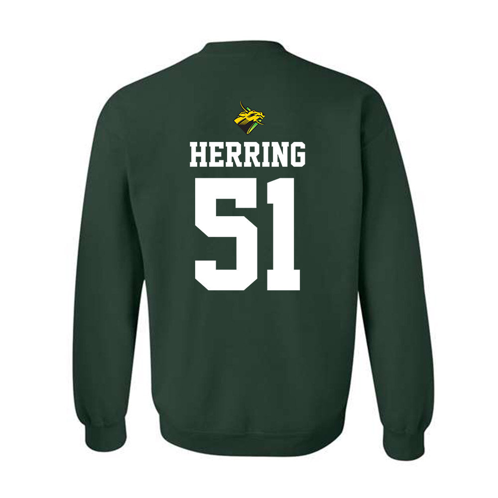 USF - NCAA Football : Zane Herring - Flashback Friday Shersey Crewneck Sweatshirt-1