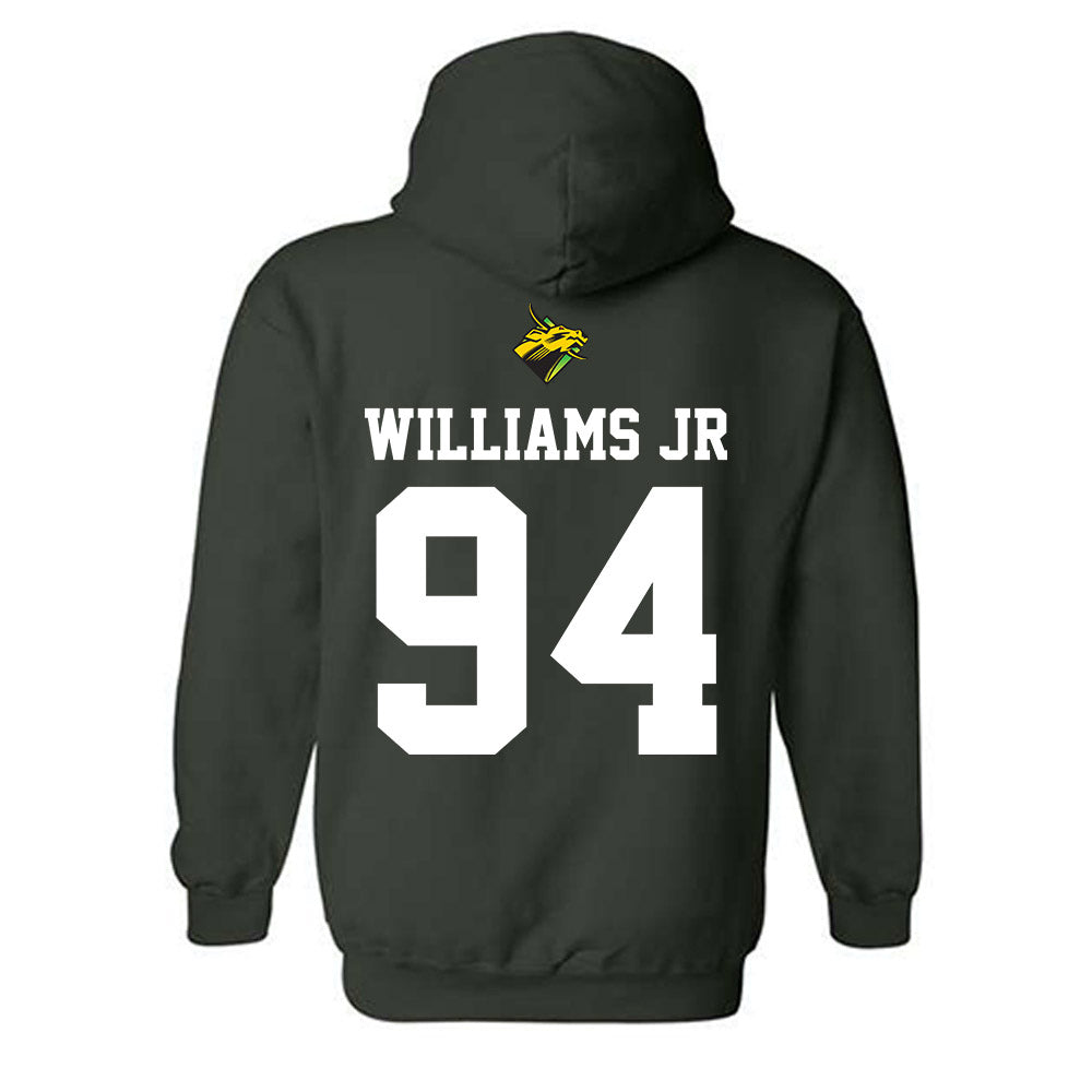 USF - NCAA Football : Brooks Williams Jr - Flashback Friday Shersey Hooded Sweatshirt-1